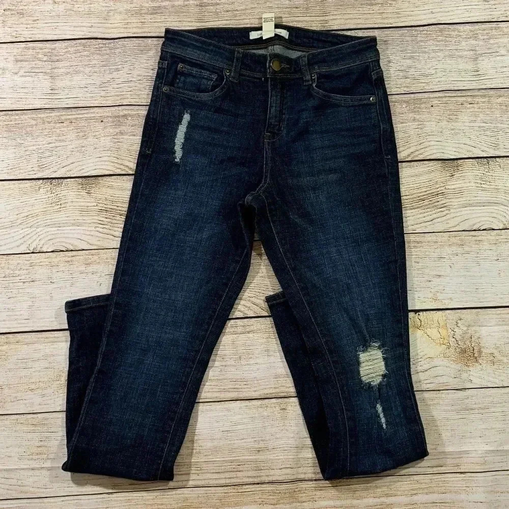 Life in Progress Skinny Distressed Jean - Picture 2 of 6
